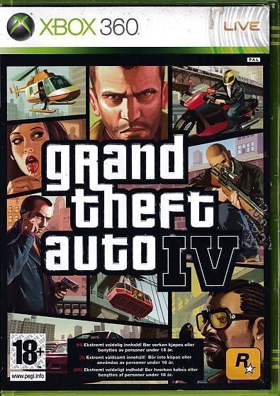 Grand Theft Auto IV - XBOX 360 (B Grade) (Genbrug)
